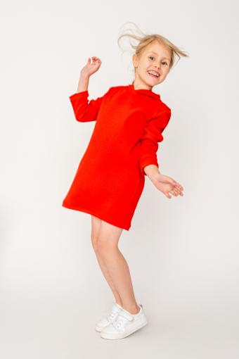 Платье Лесли красный (Красный) - Лазар-Текс