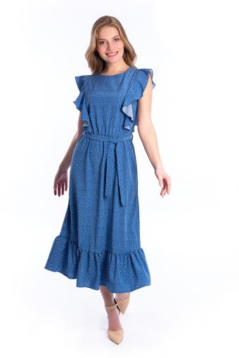 Платье 22258 (Синий) - Лазар-Текс