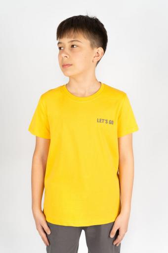 Футболка для мальчика 52297 (Желтый) - Лазар-Текс