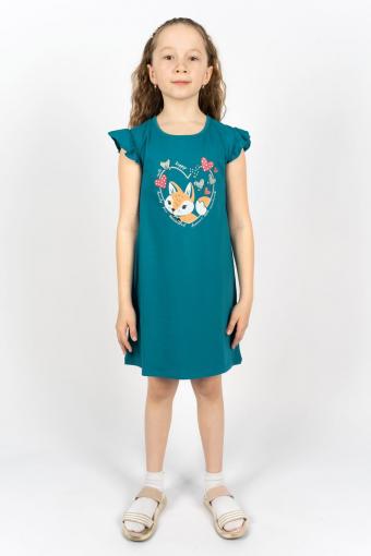 Платье для девочки 81188 (Бирюза) - Лазар-Текс