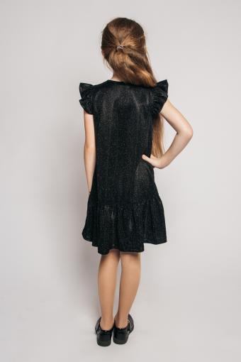Платье для девочки 81220 (Черный) (Фото 2)