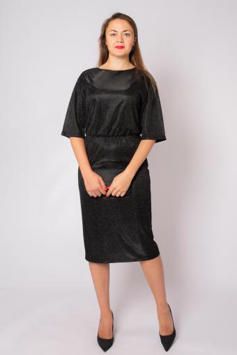 Платье женское 865 (Черный) - Лазар-Текс