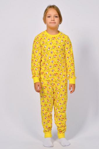 Пижама детская 91223 (Желтый корги) - Лазар-Текс