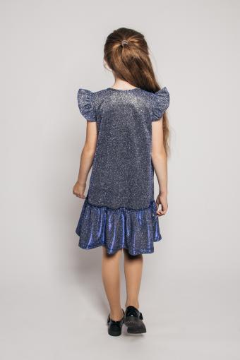 Платье для девочки 81220 (Синий) (Фото 2)