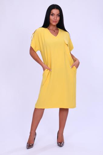 Платье 31684 (Желтый) - Лазар-Текс