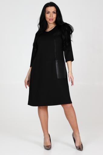 Женское платье 31808 (Черный) - Лазар-Текс
