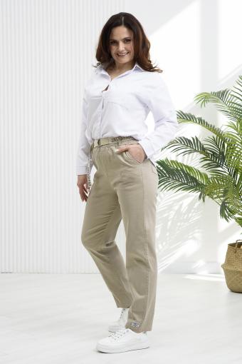 С27039 брюки женские (Белый) - Лазар-Текс
