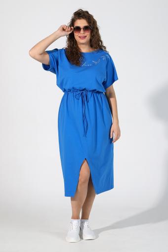 Платье ДЖАЗЗИ-1 (синий) - Лазар-Текс