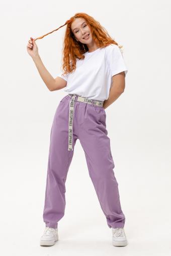 С27038 брюки женские (Фиолетовый) - Лазар-Текс
