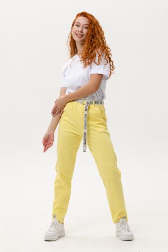 С27039 брюки женские (Желтый) - Лазар-Текс