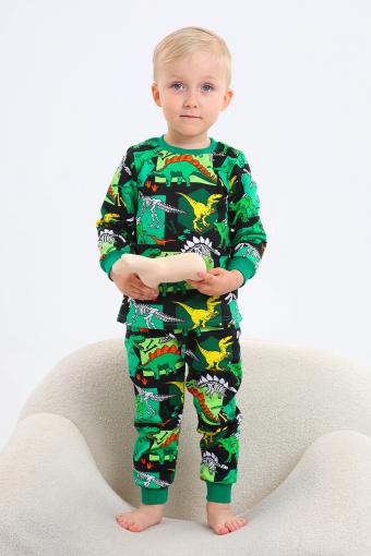Пижама Заря детская (Зеленый) - Лазар-Текс