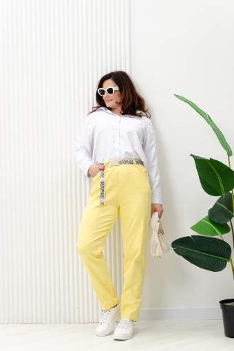 С27038 брюки женские (Желтый) - Лазар-Текс