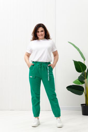 С27037 брюки женские (Зеленый) - Лазар-Текс
