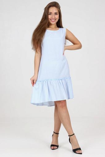 Платье "Нинет" (голубой) - Лазар-Текс