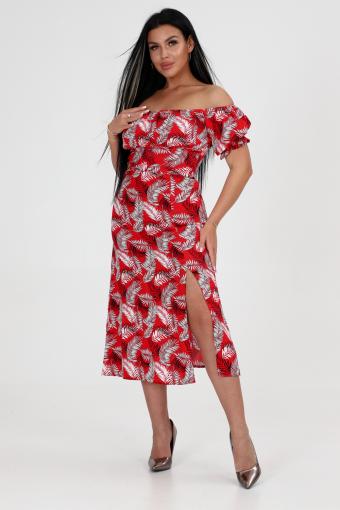 Платье 52289 (Красный) - Лазар-Текс