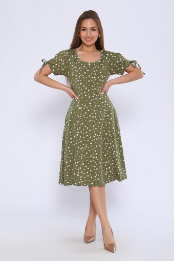 Платье 13186 (Зеленый) - Лазар-Текс