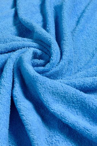 Полотенце банное махровое Софатекс 100х150 для ванны и душа (Голубой) (Фото 2)