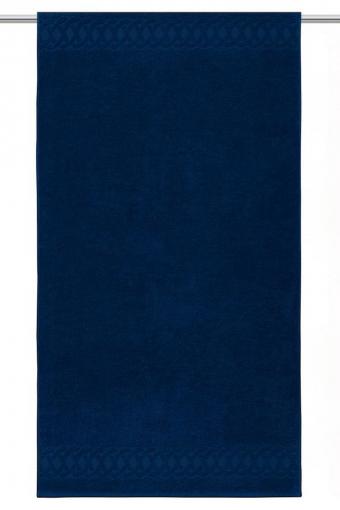 Полотенце банное махровое Cappio (Темно-синий) (Фото 2)