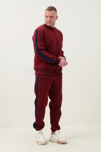 костюм 70090 (Бордовый) (Фото 2)