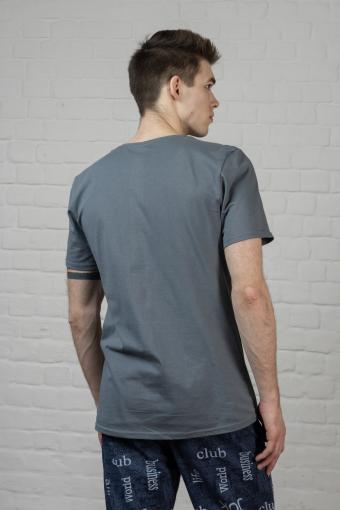 футболка мужская Норд (Серый) (Фото 2)