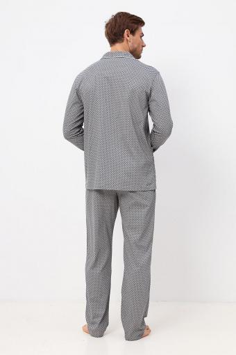 Пижама мужская Комфорт (Серый) (Фото 2)