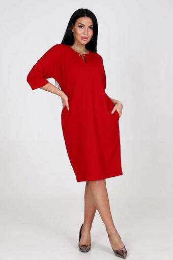 Платье "Памперо" (Красный) - Лазар-Текс